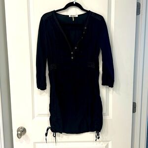 Long sleeve mini dress